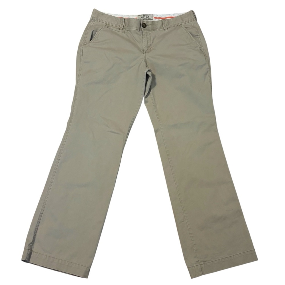 Old Navy Women's Boot Cut Pants in Light Khaki